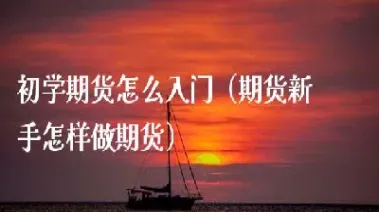 什么叫期货怎么学习交易(什么是期货如何交易)_https://hz.meihuadianqi.com_恒指期货_第1张