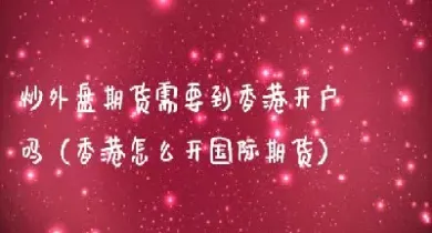 炒国际期货的平台(炒国际期货平台哪个好)_https://hz.meihuadianqi.com_恒指分析_第1张